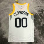 NBA 00 Clarkson Utah Jazz 22-23 Association Maillot blanc